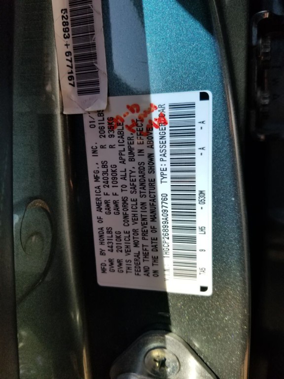 2009 Honda Accord Image 10
