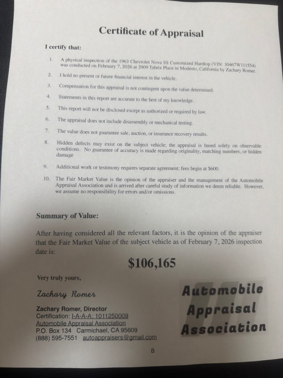 1963 Chevrolet Nova Image 10