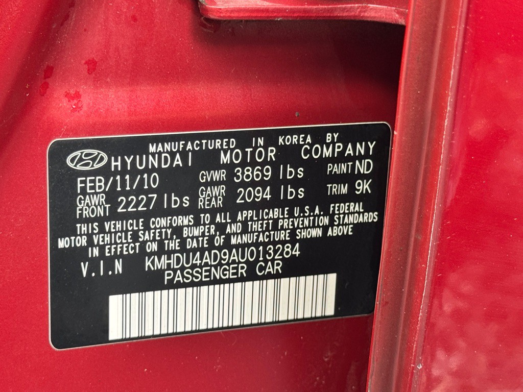 2010 Hyundai Elantra Image 43