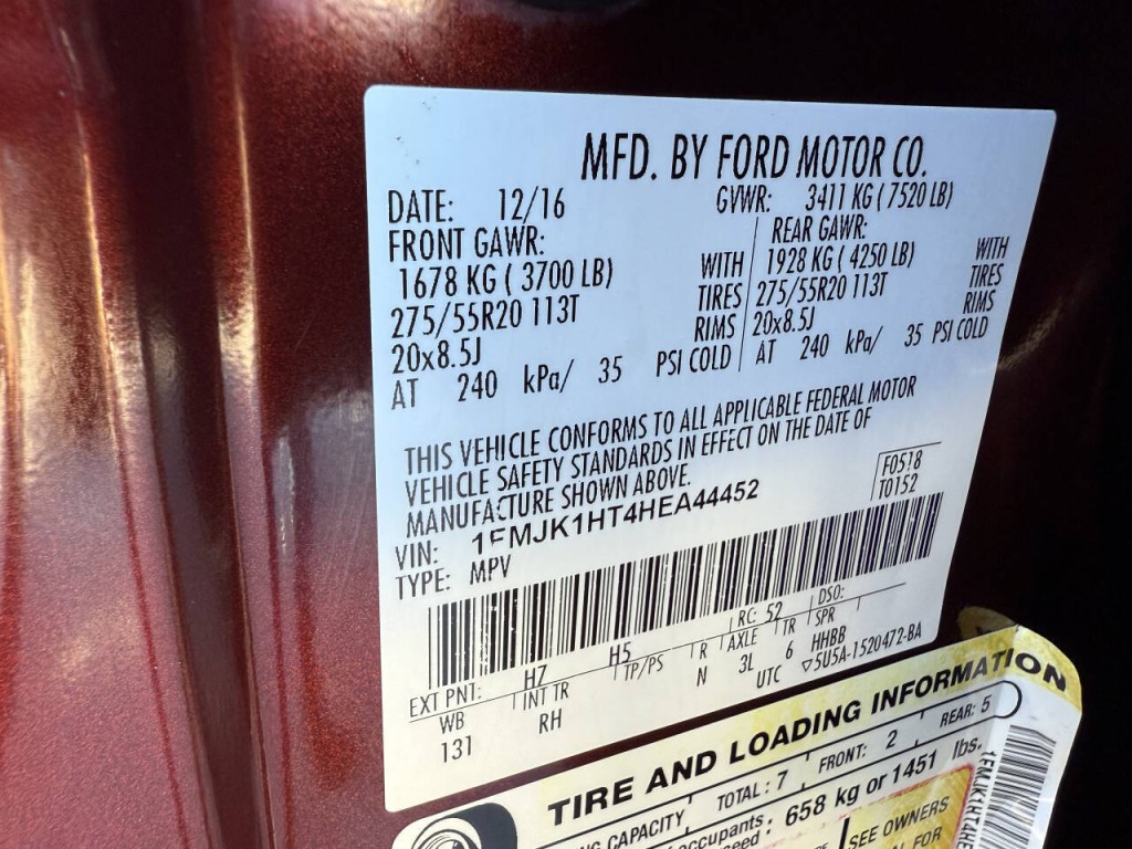 2017 Ford Expedition Image 17