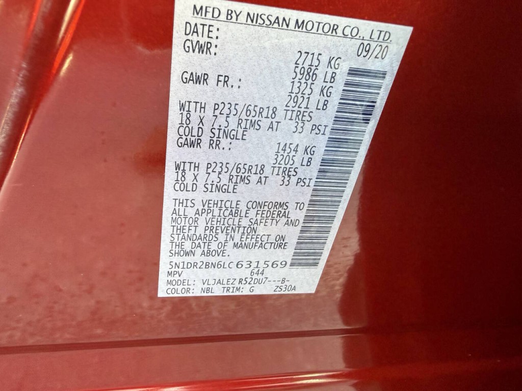 2020 Nissan Pathfinder Image 21