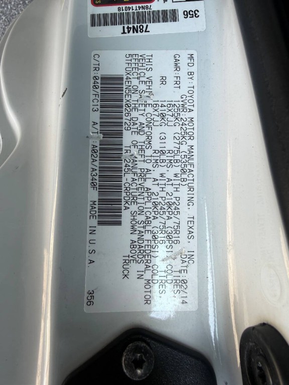 2014 Toyota Tacoma Image 26