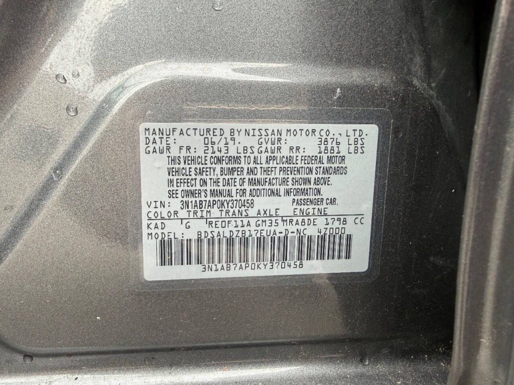2019 Nissan Sentra Image 19