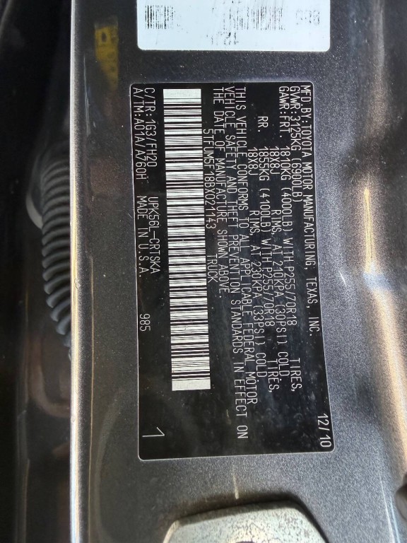 2011 Toyota Tundra Image 21