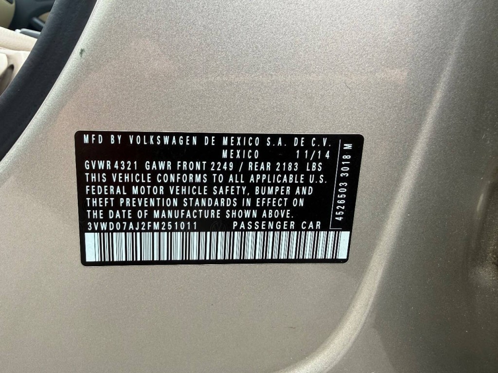 2015 Volkswagen Jetta Image 21