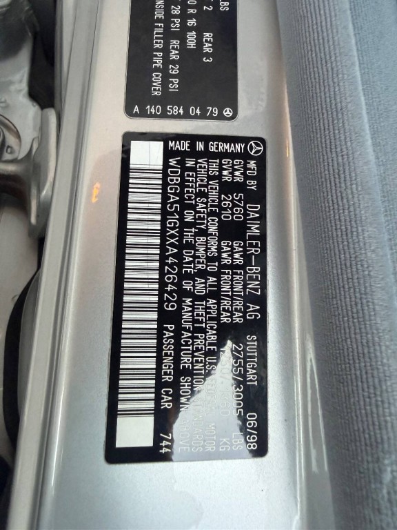 1999 Mercedes-Benz S-Class Image 19