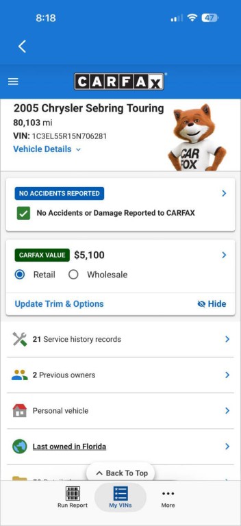 2005 Chrysler Sebring Image 25