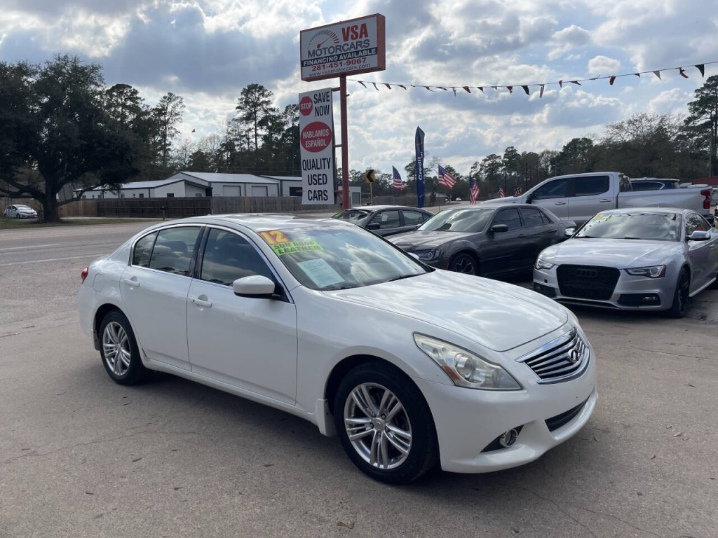 2012 INFINITI G37 Image 1