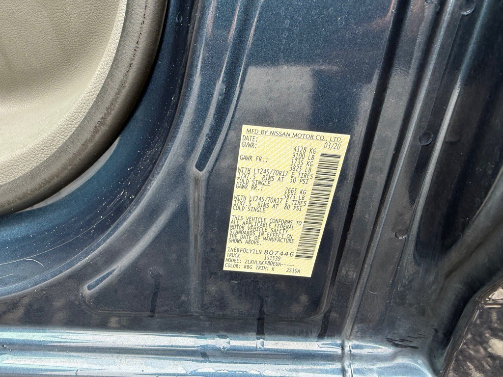 2020 Nissan NV Image 10