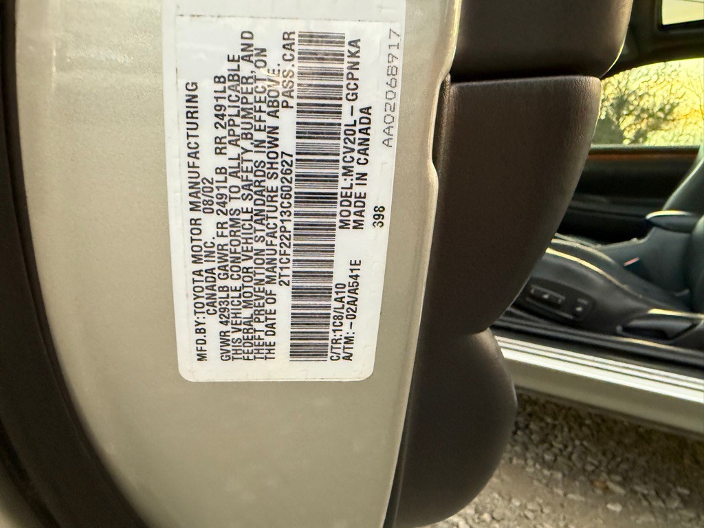 2003 Toyota Camry Image 12