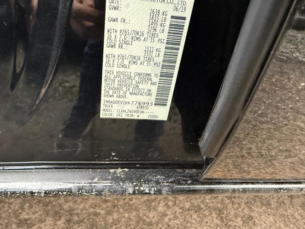 2019 Nissan Frontier Image 12