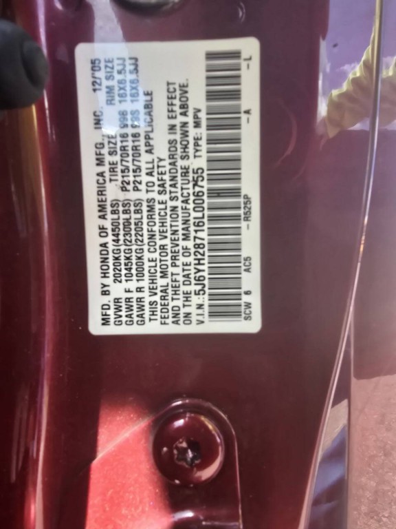 2006 Honda Element Image 21