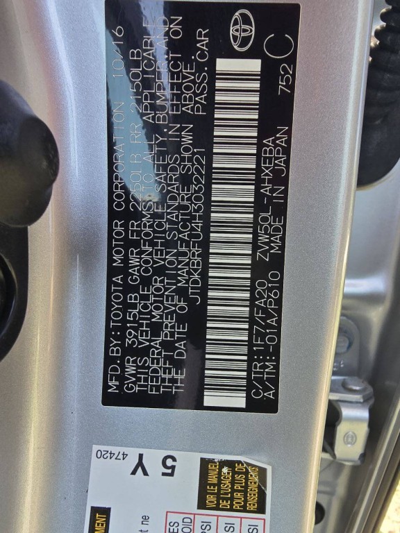 2017 Toyota Prius Image 25