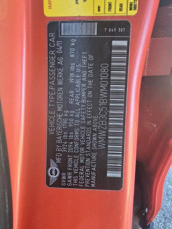 2011 MINI Countryman Image 18