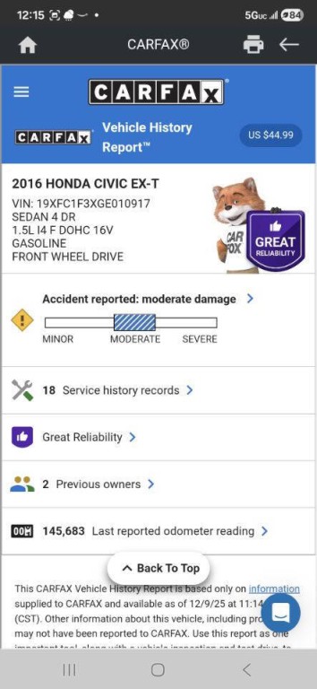 2016 Honda Civic Image 28