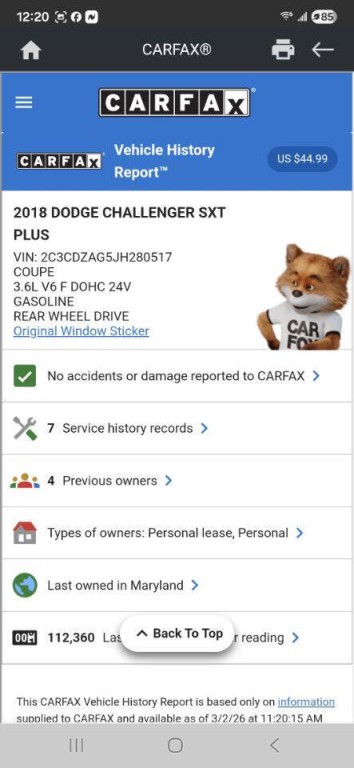 2018 Dodge Challenger Image 27