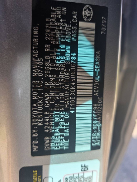 2005 Toyota Camry Image 13