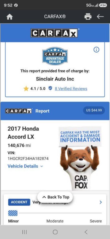 2017 Honda Accord Image 22