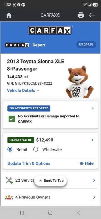 2013 Toyota Sienna Image 28
