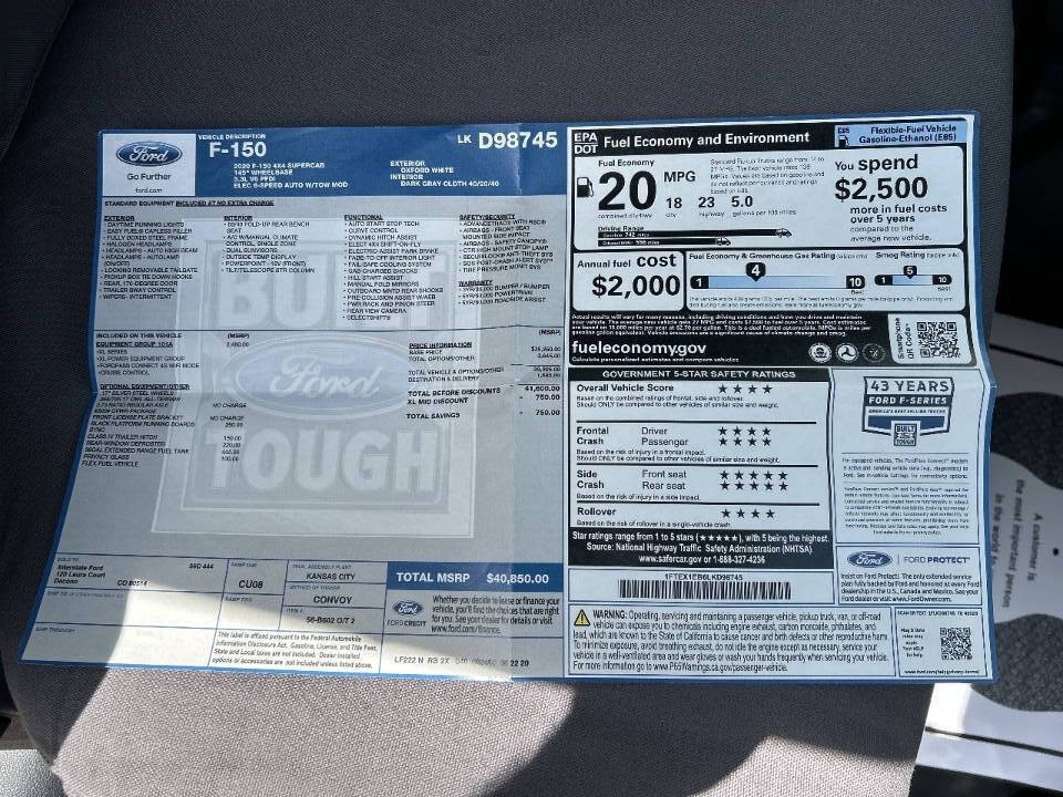 2020 Ford F-150 Image 22