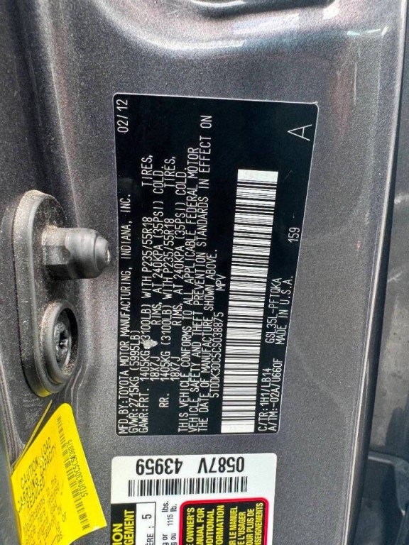 2012 Toyota Sienna Image 34