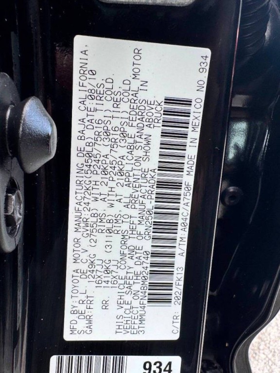2011 Toyota Tacoma Image 25
