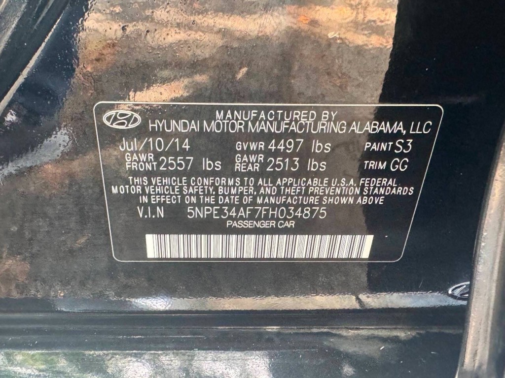 2015 Hyundai Sonata Image 28