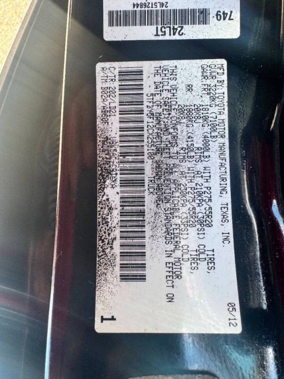 2012 Toyota Tundra Image 24