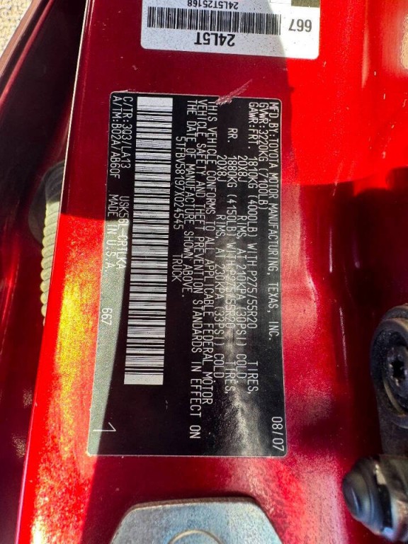 2007 Toyota Tundra Image 26