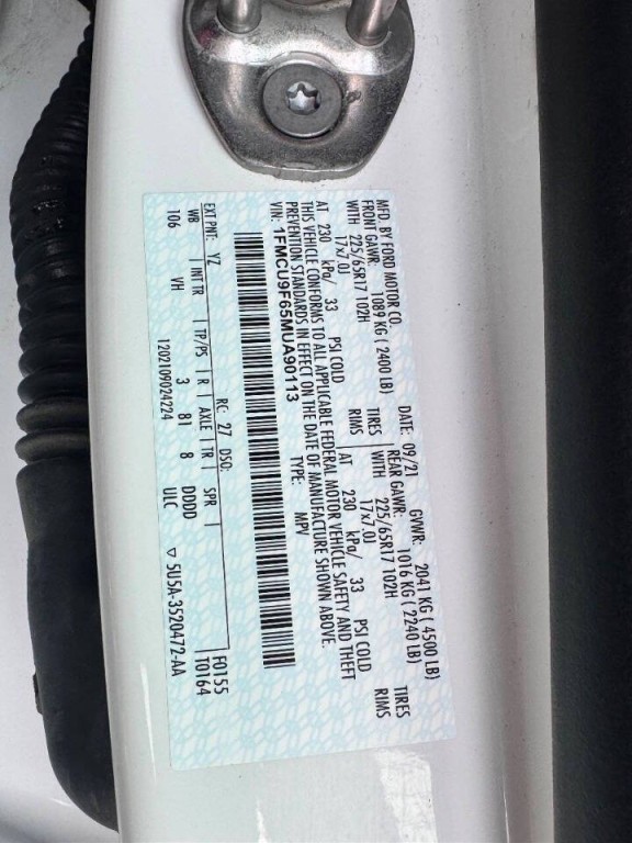 2021 Ford Escape Image 28
