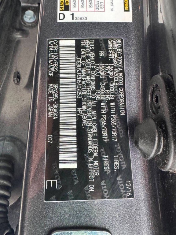 2017 Toyota 4Runner Image 31