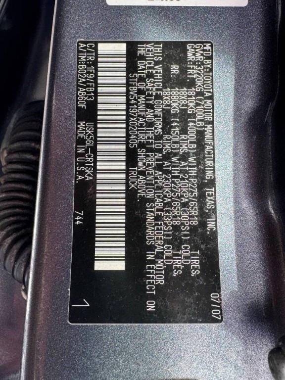 2007 Toyota Tundra Image 29