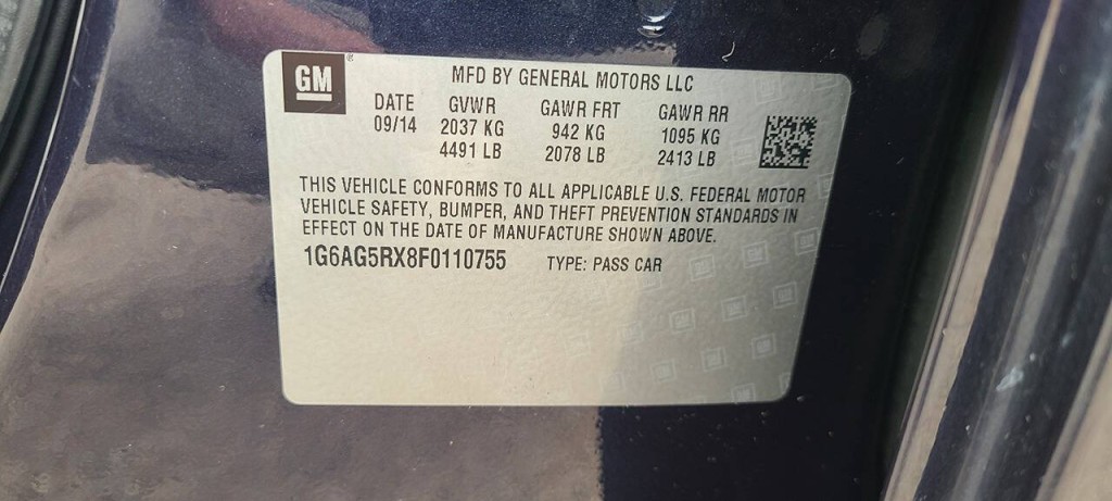 2015 Cadillac ATS Image 11