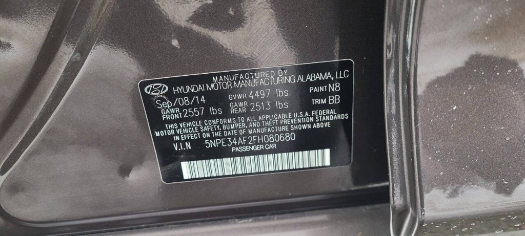 2015 Hyundai Sonata Image 7