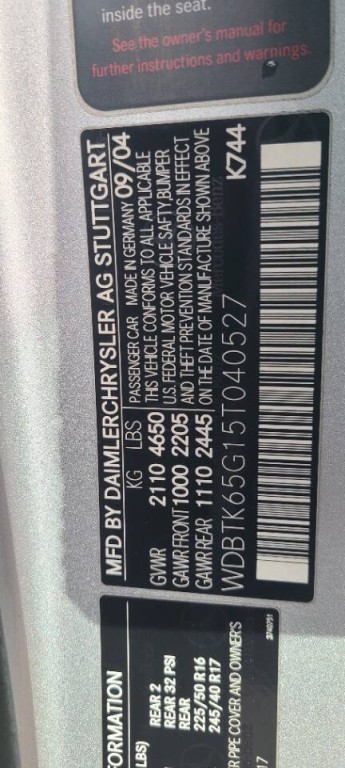 2005 Mercedes-Benz CLK-Class Image 5