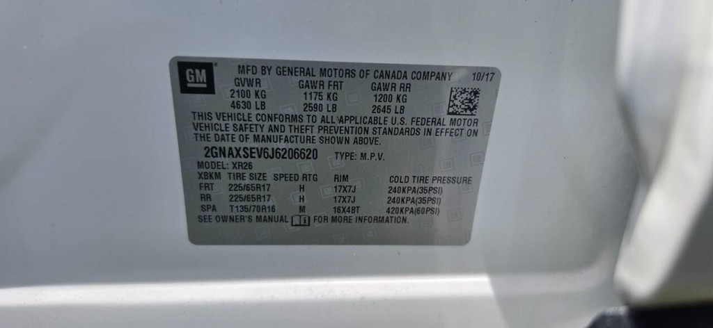 2018 Chevrolet Equinox Image 7
