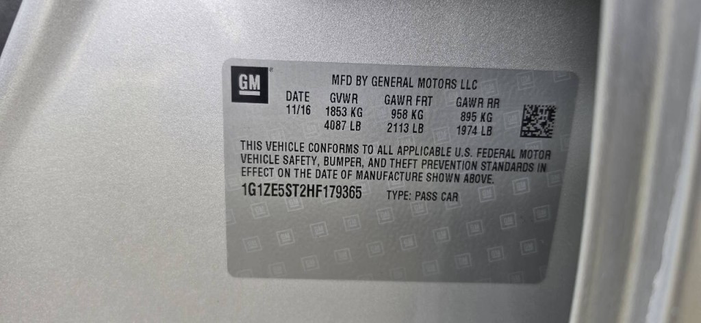 2017 Chevrolet Malibu Image 11