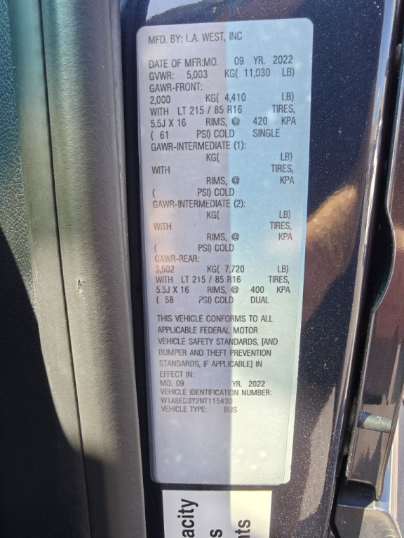 2022 Mercedes-Benz Sprinter Image 65