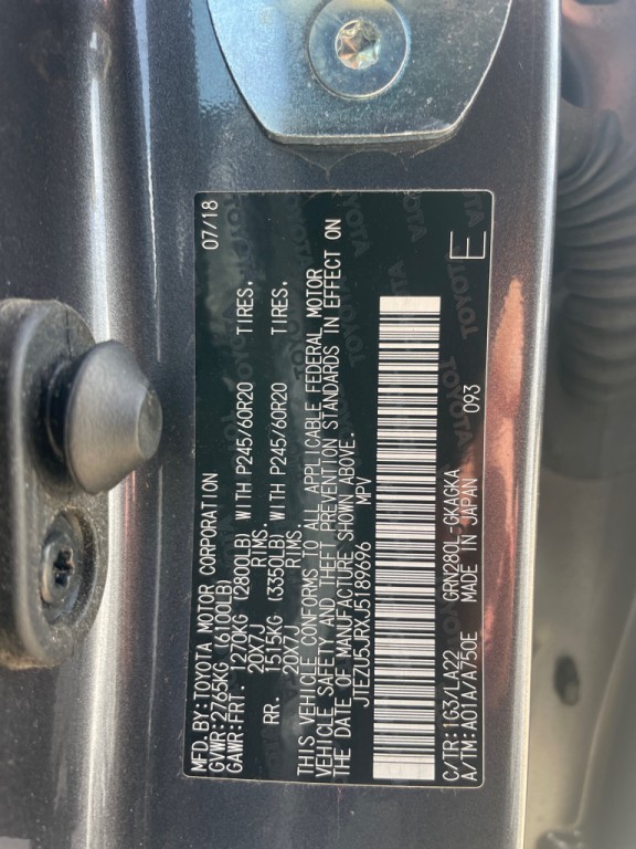2018 Toyota 4Runner Image 35