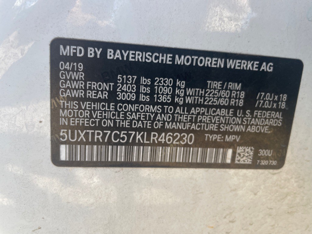 2019 BMW X3 Image 28