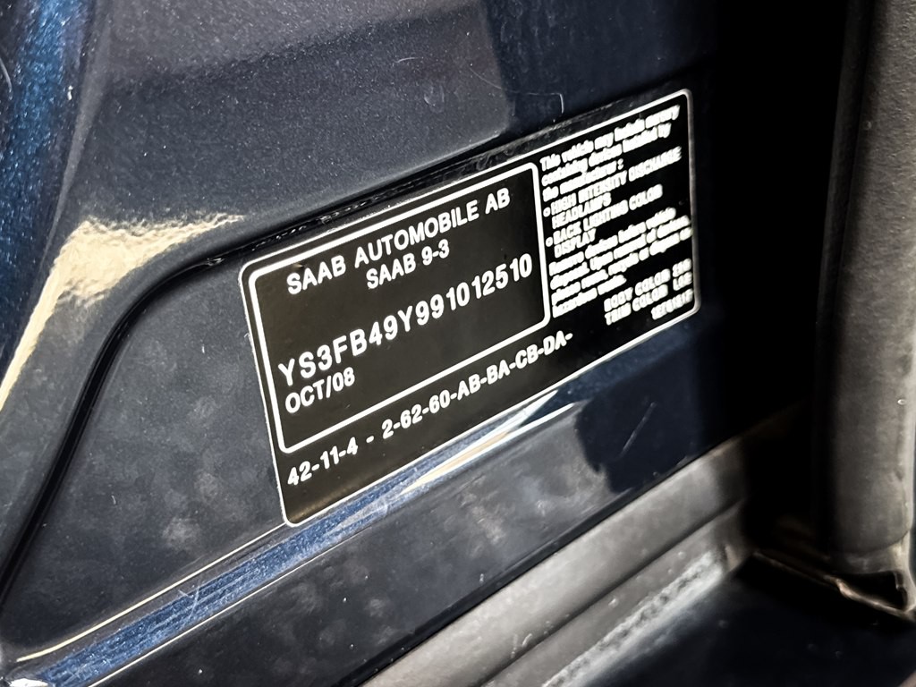 2009 Saab 9-3 Image 34