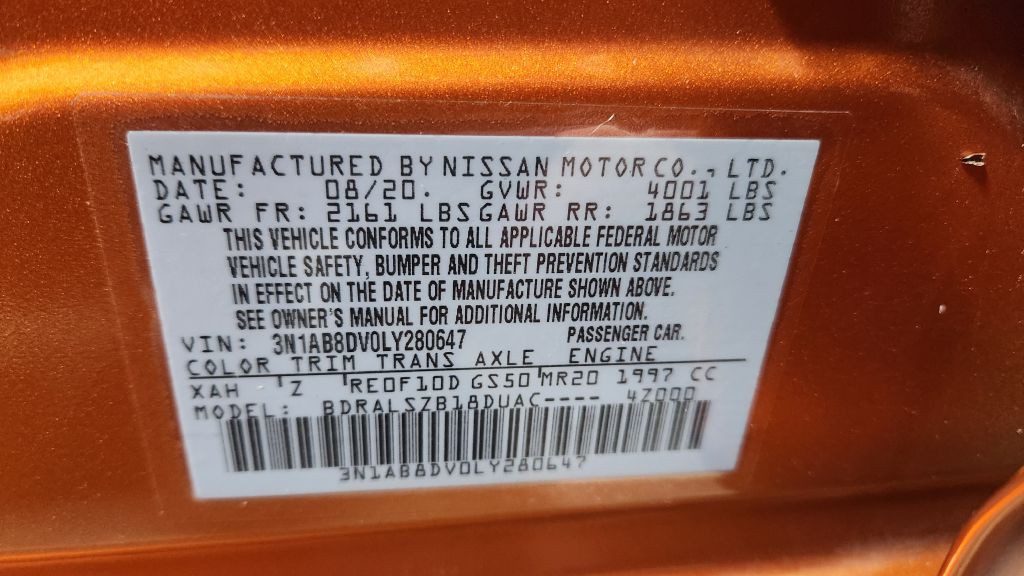 2020 Nissan Sentra Image 19