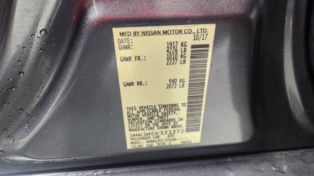 2018 Nissan Altima Image 20