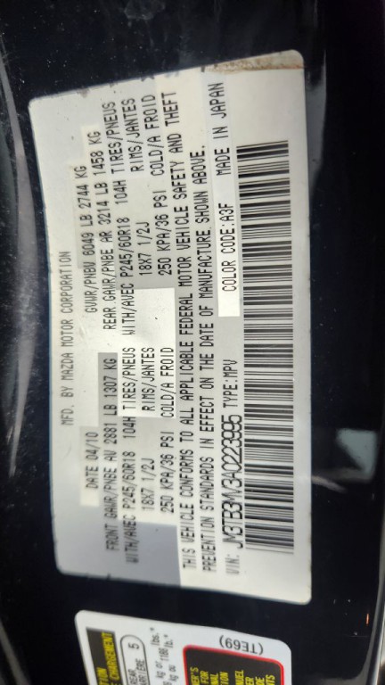 2010 Mazda CX-9 Image 22