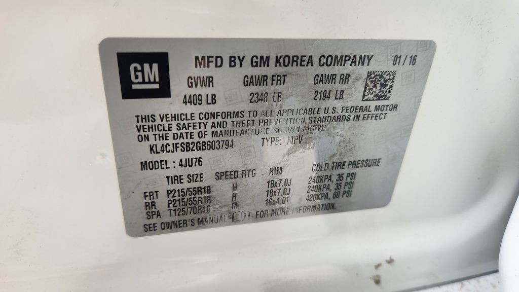 2016 Buick Enclave Image 19