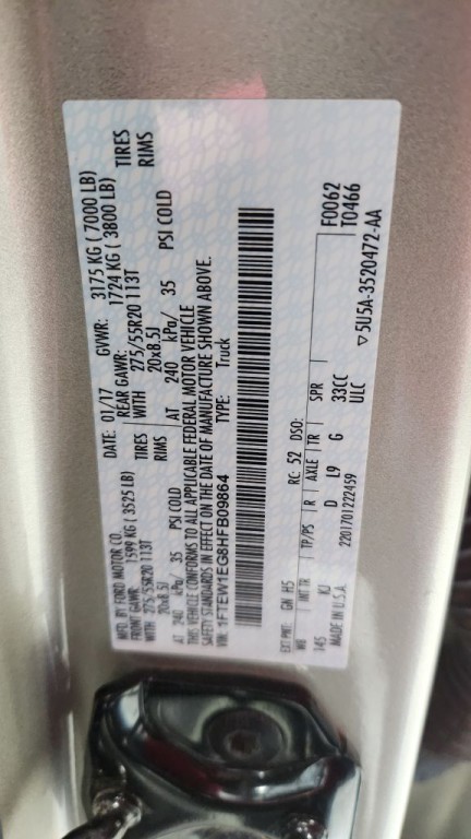 2017 Ford F-150 Image 31