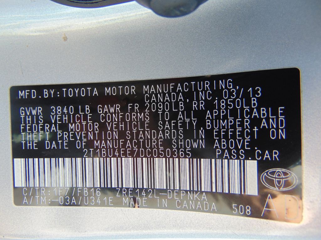 2013 Toyota Corolla Image 28