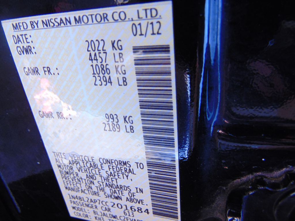 2012 Nissan Altima Image 30