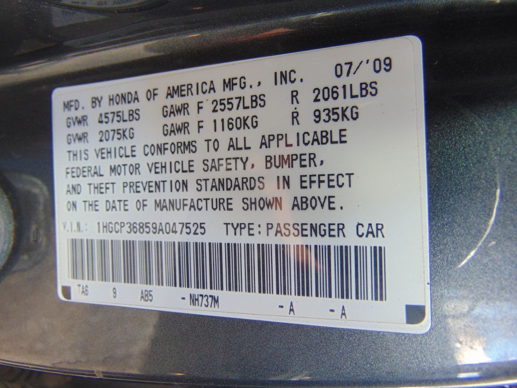 2009 Honda Accord Image 29