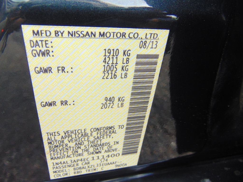 2014 Nissan Altima Image 34